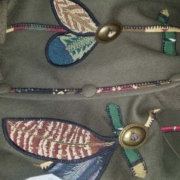 Coloratura Wool Western Coat - Picture 5 of 11